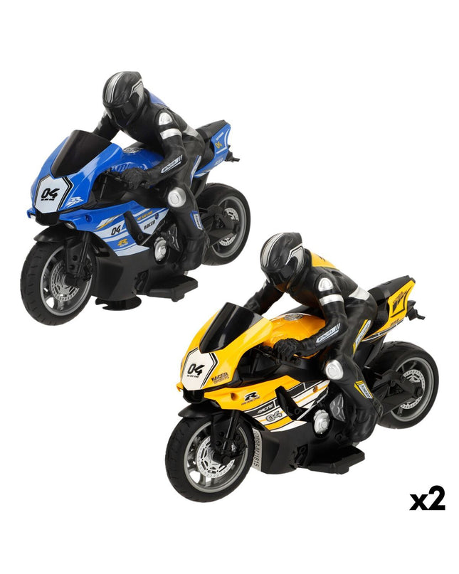 Two Speed & Go remote-controlled motors, toy vehicle components with speed and drive features, on a plain background.