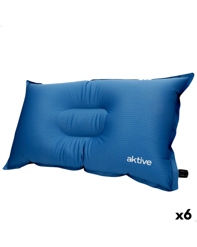 Six Aktive TPU cushions, outdoor and camping, 45x12x27 cm, lightweight and portable for outdoor activities and camping.