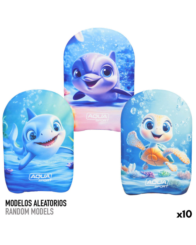 AquaSport BodyBoard 30x44.5x3 cm for outdoor watersport, showing a sleek foam design ideal for riding waves.