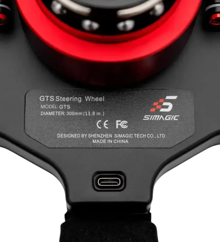 Simagic GTS Steering Wheel Alcantara