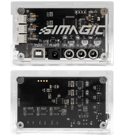 Simagic Haptic Feedback Control Box - transparent