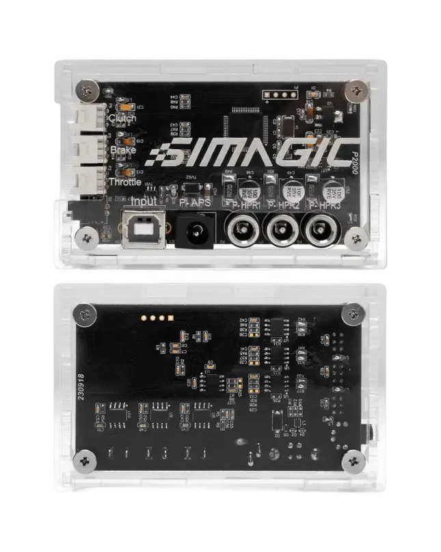 Simagic Haptic Feedback Control Box - transparent