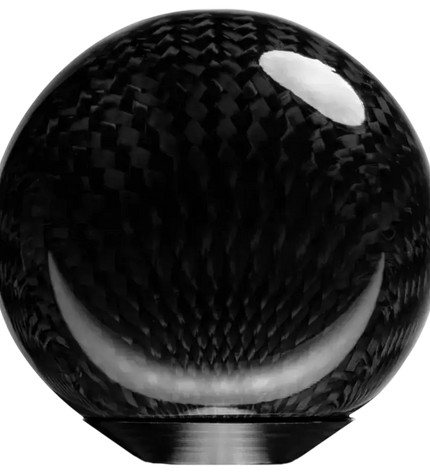 Simagic round shifter knob - carbon fibre, black