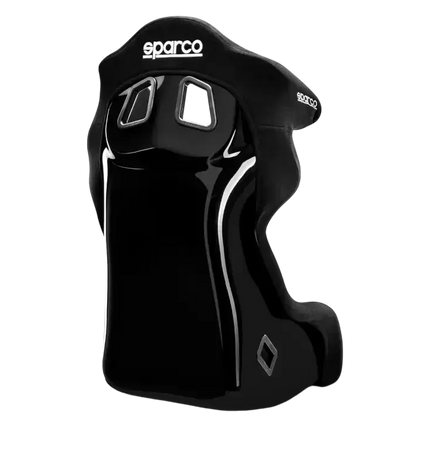 Sparco Circuit I/II QRT Fiberglass - Bucket seat - Black