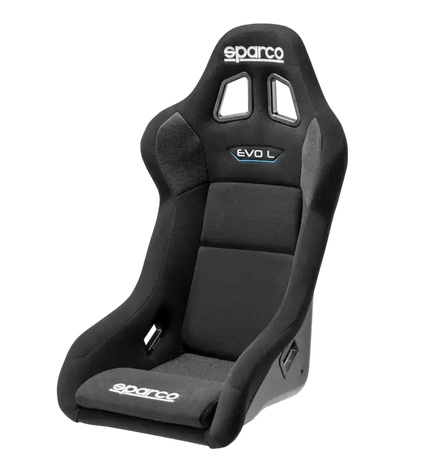 SPARCO EVO QRT FIA SEAT - Black
