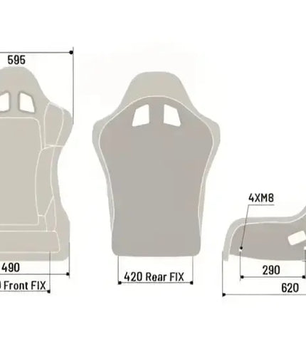 SPARCO EVO QRT SKY FIA SEAT