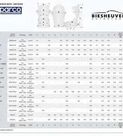 Sparco - GRID-Q QRT Race Seat - Black