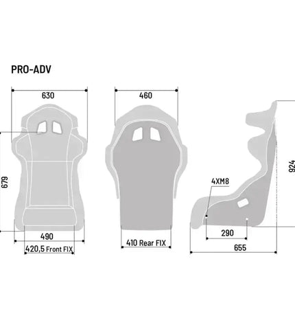 SPARCO PRO ADV QRT FIA SEAT