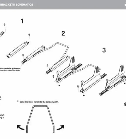 Sparco seat slider