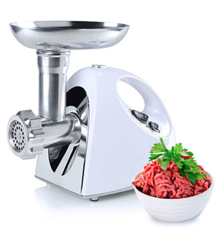 Tristar meat grinder with 1200W power, compact design, housed in a modern kitchen setting, suitable for home cooking.