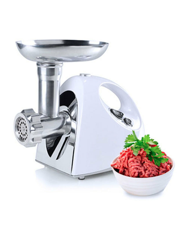 Tristar meat grinder with 1200W power, compact design, housed in a modern kitchen setting, suitable for home cooking.