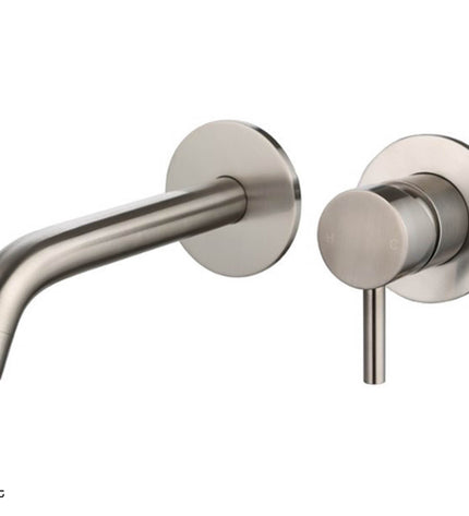 Wastafelmengkraan inbouw gun metal