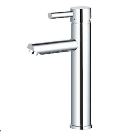 Wastafelmengkraan hoog chroom