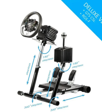 WHEEL STAND PRO FOR CSL ELITE + RGS-F + GTS FOR CSL ELITE LC PEDALS DELUXE V2
